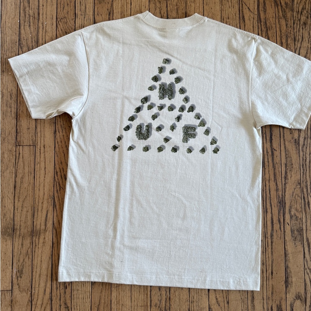 HUF Cream Crewneck T-Shirt